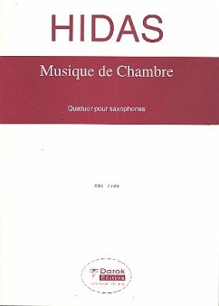 Musique de chambre pour 4 saxophones (SATB) partiton et parties