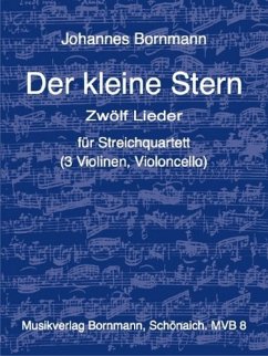Cover Der kleine Stern Musikalisches Märchen für Streichquartett