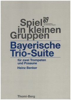 Cover Bayerische Trio-Suite für 2 Trompeten und Posaune Partitur und Stimmen