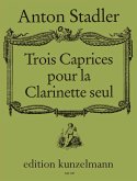 3 Caprices pour clarinette seul