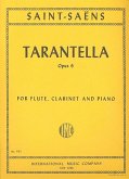 Tarantella op.6 for flute, clarinet and piano parts Tarantella op.6 for flute, clarinet and piano parts