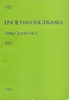 String Quartet no.1 score (1952)