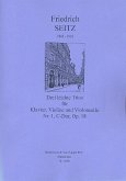 Trio C-Dur Nr.1 op.18 für Violine, Violoncello und Klavier Stimmen Trio C-Dur Nr.1 op.18 für Violine, Violoncello und Klavier Stimmen