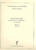 Konzert im italienischen Barockstil Nr.1 op.7a für Violine und Klavier Konzert im italienischen Barockstil Nr.1 op.7a für Violine und Klavier