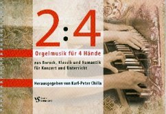 Cover 2 : 4 Band 1 für Orgel zu 4 Händen Spielpartitur