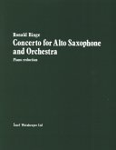 Concerto for alto saxophone and orchestra for alto saxophone and piano Concerto for alto saxophone and orchestra for alto saxophone and piano