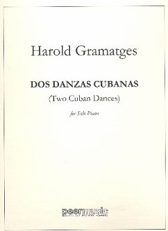 Cover 2 Danzas Cubanas para piano