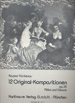 Cover 12 Originalkompositionen op.35 für Flöte und Gitarre