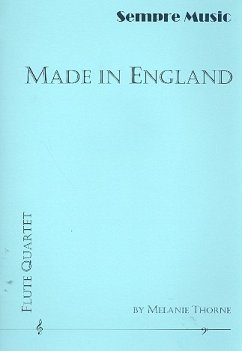 Cover Made in England for 4 flutes score and parts