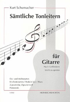 Cover Sämtliche Tonleitern für Gitarre