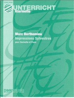 Cover Impressions sylvestres pour clarinette et piano