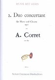 Duo concertant Nr.2 op.7 für Horn und Gitarre Partitur und Stimme