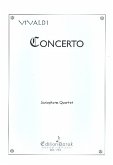 Concerto f minor for 4 saxophones (SATB) score and parts Concerto f minor for 4 saxophones (SATB) score and parts