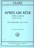Aprčs un reve op.32,1 for trombone and piano