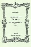 Venezianische Barcarole op.75,3 für Violoncello und Klavier Venezianische Barcarole op.75,3 für Violoncello und Klavier
