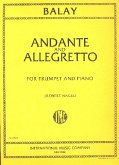 Andante and allegretto for trumpet and piano