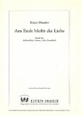 Am Ende bleibt die Liebe für Altblockflöte, Gitarre und Violoncello, Partitur und Stimmen
