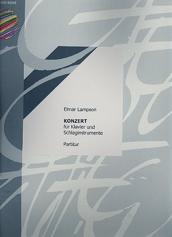 Konzert für Klavier und Schlaginstrumente Partitur