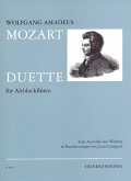 Duette für 2 Altblockflöten Spielpartitur