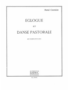 Cover Eglogue et Danse Pastorale pour sasophone et piano