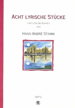 Cover 8 lyrische Stücke Band 2 für Flöte und Klavier