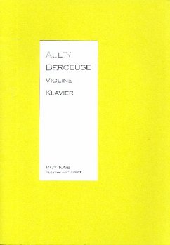 Berceuse für Violine und Klavier