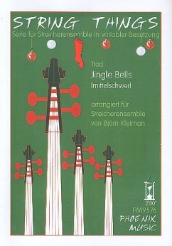 Cover Jingle Bells für Streicherensemble (mittelschwer) Partitur und Stimmen