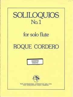 Cover Soliloquios no.1 for solo flute