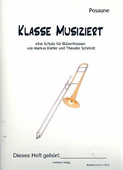 Cover Klasse musiziert für Bläserklassen Posaune