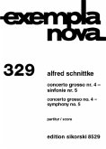 Concerto grosso Nr.4 (Sinfonie Nr.5) für Orchester, Studienpartitur Concerto grosso Nr.4 (Sinfonie Nr.5) für Orchester, Studienpartitur