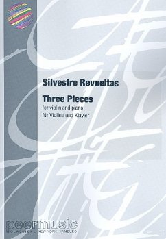 Cover 3 Pieces for violin and piano
