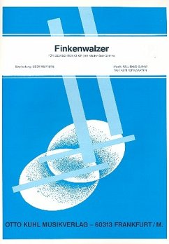 Cover Finkenwalzer für gem Chor, Klavier, Bass und Gitarre Partitur