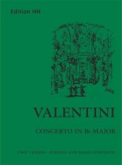 Concerto in B flat Major for 2 violins, violins and Bc score