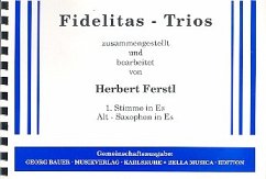 Cover Fidelitas-Trios 1. Stimme in Es Altsaxophon