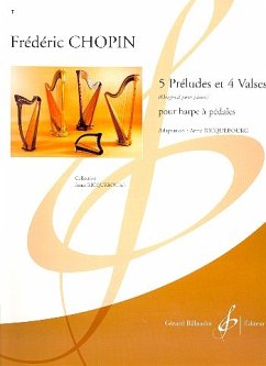 Cover 5 Preludes et 4 valses pour harpe a pedales