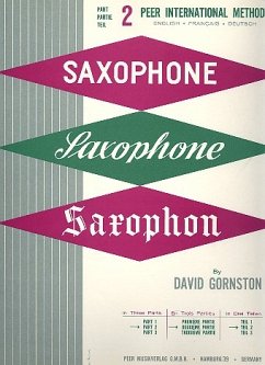 Cover Method for Saxophone vol.2 (dt/en/fr)