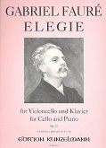 Elegie op.24 für Violoncello und Klavier Elegie op.24 für Violoncello und Klavier