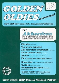 Golden Oldies Band 12 für 1-2 Akkordeons oder andere Tasteninstrumente