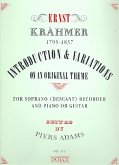 Introduction and Variations for descant recorder and piano (guitar) Introduction and Variations for descant recorder and piano (guitar)