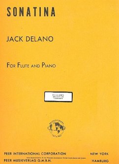 Cover Sonatina for flute and piano