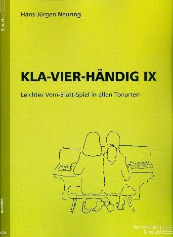 Kla-Vier-Händig Band 9 für Klavier zu 4 Händen Spielpartitur