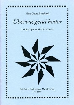 Cover Überwiegend heiter für Klavier