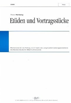 Cover Etüden und Vortragsstücke für Flöte