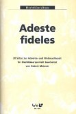 Adeste fideles für 2 Trompeten, Horn in F, Posaune und Tuba Partitur und Stimmen