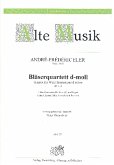 Quartett d-Moll op.11,2 für Flöte, Klarinette, Horn und Fagott Stimmen