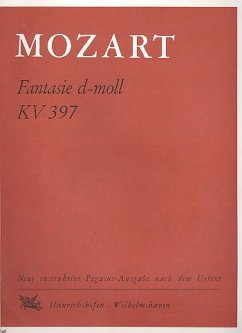 Cover Fantasie d-Moll KV397 für Klavier