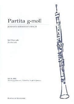 Cover Partita g-Moll BWV1013 für Oboe