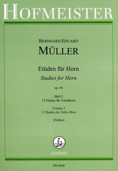 Cover Etüden op.64 Band 2 für Ventilhorn
