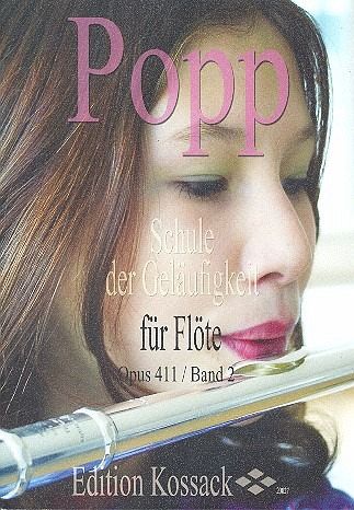 Schule der Geläufigkeit op.411 Band 2 für Flöte