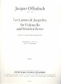 Les larmes de Jacqueline für Violoncello und Streichorchester Violine 1 Les larmes de Jacqueline für Violoncello und Streichorchester Violine 1